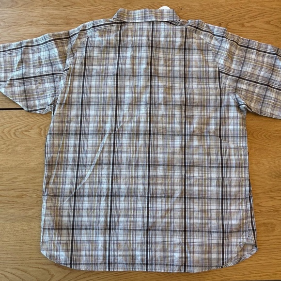 Merrell Gray and Brown Plaid Shirt - Picture 3 of 3